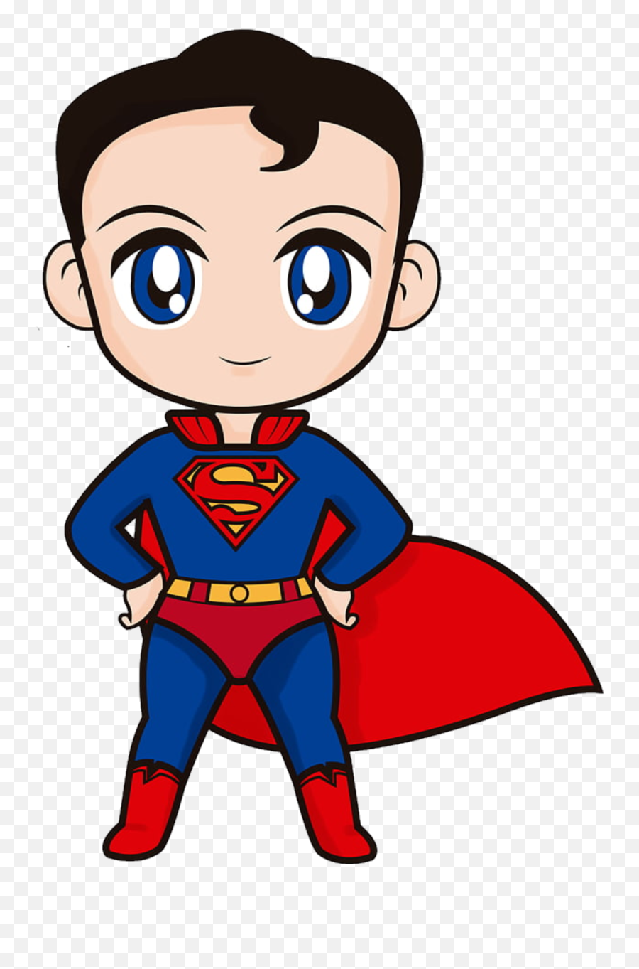 Superman Comic Sketch Draw Sticker - Superman Clipart Png Emoji,Superman Emoji Art