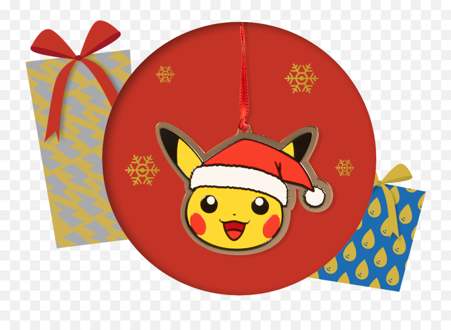 Pikachu And Eevee - Pokemon Center Pikachu Ornament Promo Emoji,Eevee Emoji