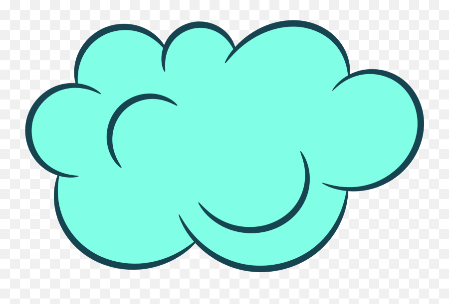 Clip Art Transparent Stock Cloud Png - Dot Emoji,Blowing Cloud Emoji