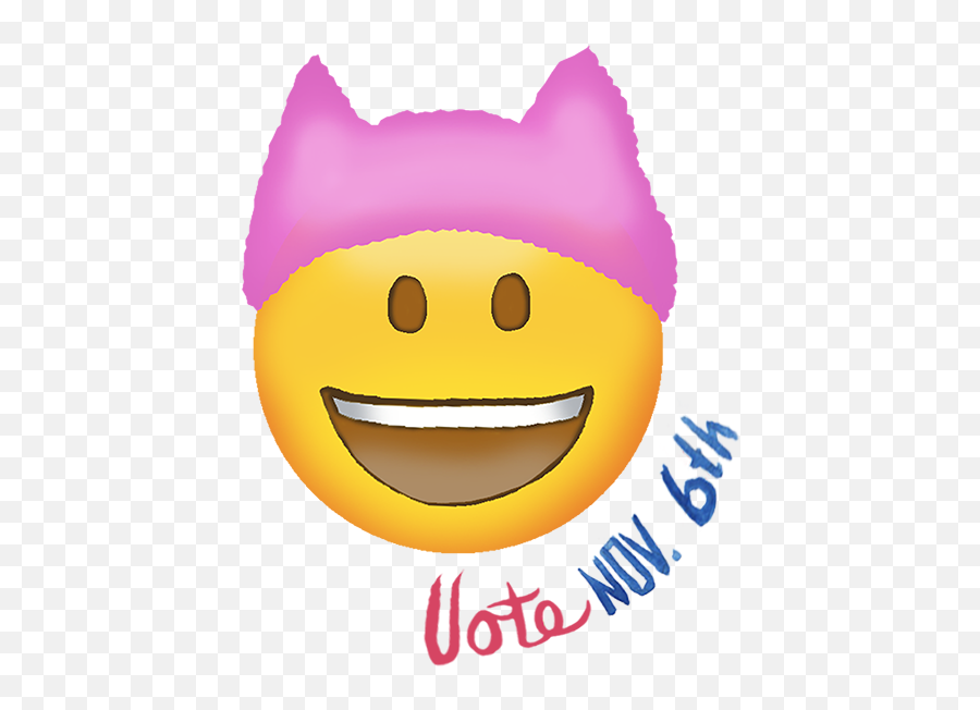 Vote Stickers - Happy Emoji,Election Emoticon