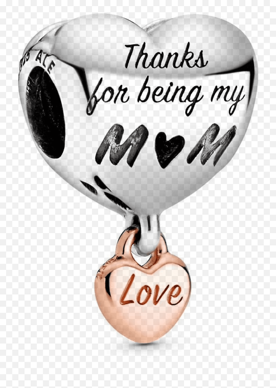 Pandora Charm 788830c00 Love You Mum Heart Ale S925 - Thanks For Being My Mum Pandora Charm Emoji,Emoji Bag Charm