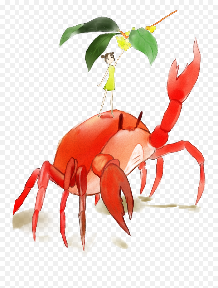 Crabs Sticker Challenge - Big Emoji,Crab Emoji Meme