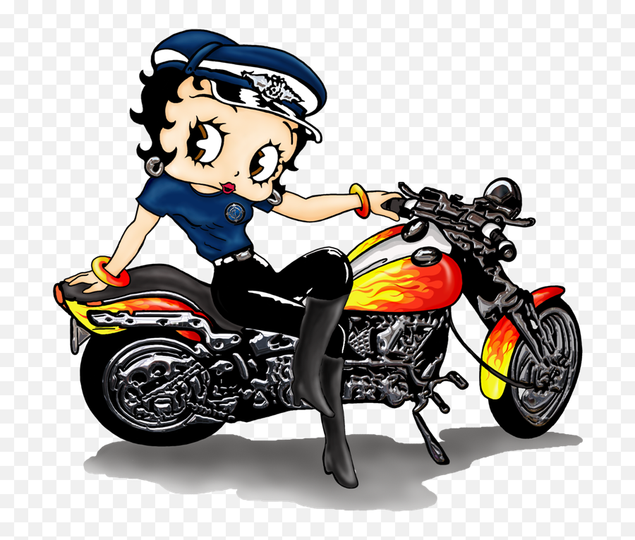 Pin - Betty Boop Moto Png Emoji,Harley Davidson Emoticons Free