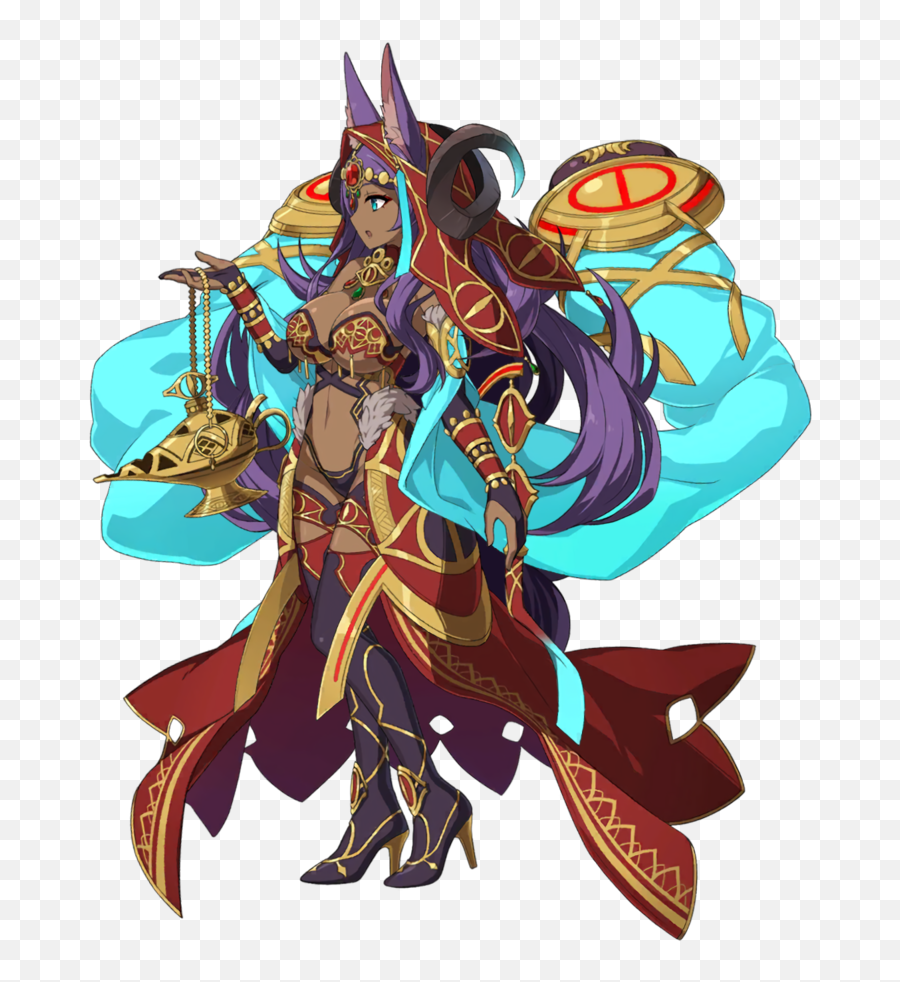 Queen Of Sheba Sprite 2nd Ascension - Caster Cat Character Queen Of Sheba Fgo Emoji,Hieroglyphic Penis Emoji