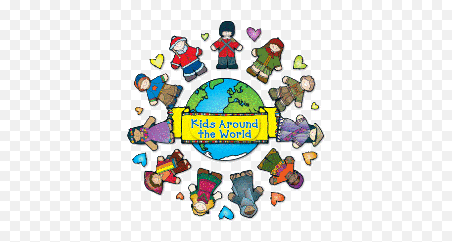 Pre - Around The World Clipart For Kids Emoji,Pre K Friendship/emotions Theme