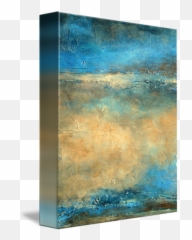 Abstract Coastal Artwork Dewpoint - Vertical Emoji,Abstract Human Emotion Painting
