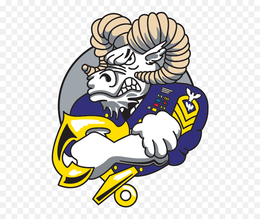 Cpo Goat - Navy Senior Chief Goat Transparent Cartoon Goatlocker Goat Navy Chief Emoji,Us Navy Chief Emoticons