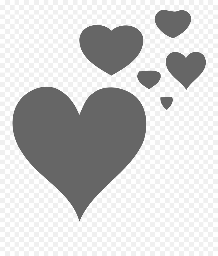 Hearts Free Icon Download Png Logo - Black Hearts Icon Transparent Background Emoji,Cloud Umbrella Hearts Emoticons