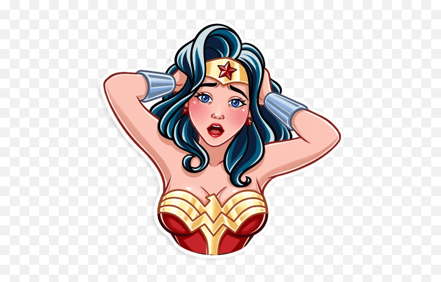 Pin - Stickers You Wonder Woman Emoji,How To Download Wonder Woman Emojis