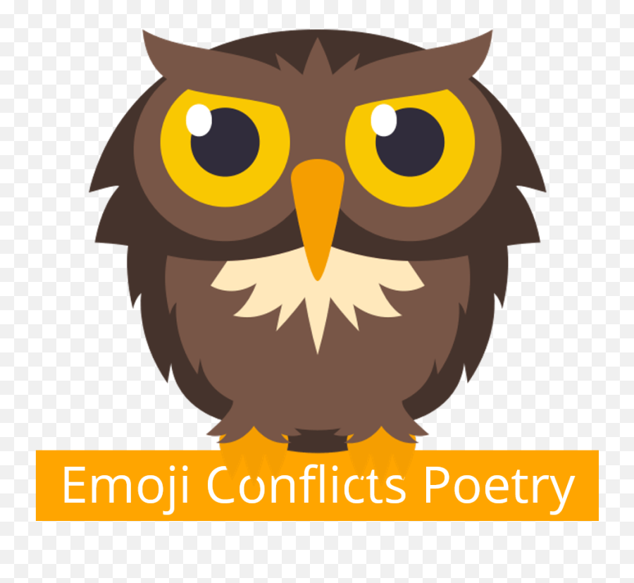 Emoji Domain Transparent Png Image - Great Horned Owl,Emoji Domain