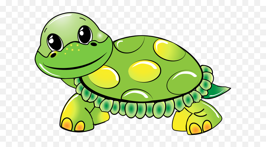 Cartoon Turtle Clip Art Image - Clipart Tortoise Png Emoji,Official Turtle Emoji