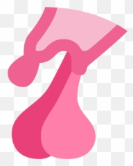 Hypothalamus And Pituitary Gland Icon - Pink Clipart Full Hypothalamus Pituitary Clip Art Emoji,Raspberry Emoji