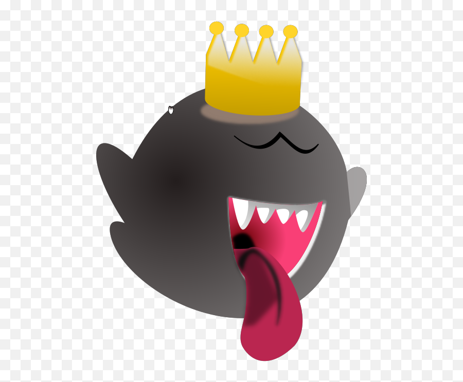 King Boo Png Svg Clip Art For Web - Download Clip Art Png Happy Emoji,Chess King Emoji