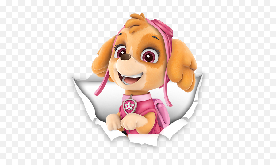 Download Patrol Paw Skye Dog Greeting Note Birthday Clipart - Transparent Background Skye Paw Patrol Png Emoji,Birthday Dog Emoticon