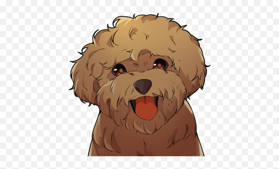 Pet Peekers Emoji,Labradoodle Emoji