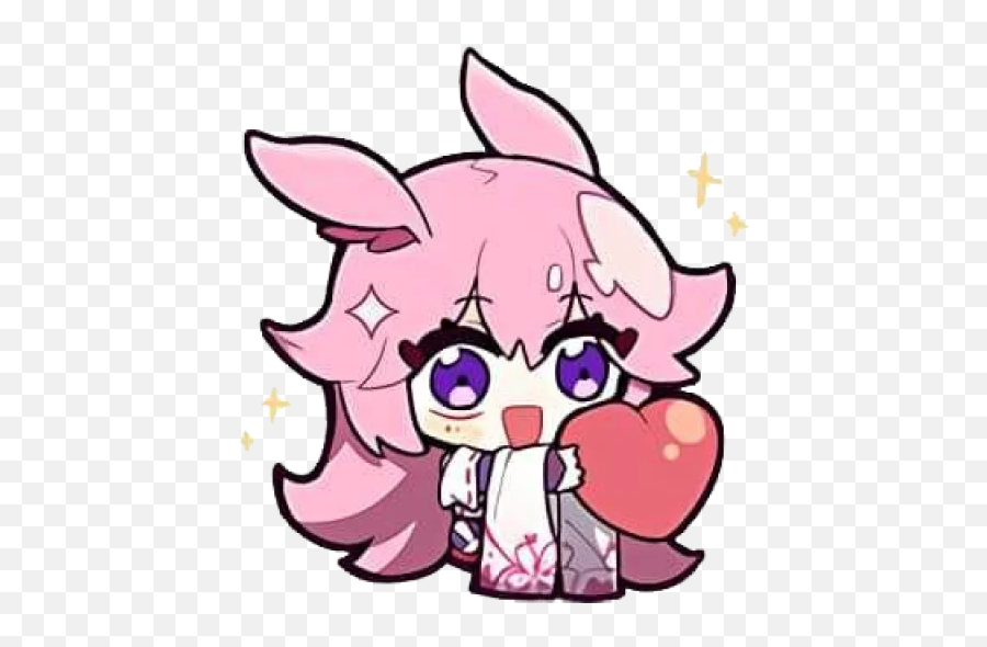 Honkai Impact 3rd Telegram Stickers - Honkai Impact Chibi Stickers Emoji,Honkai Impact Emojis