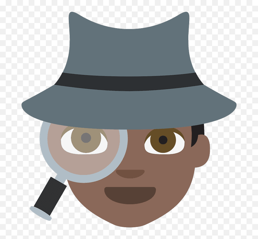 Detective Emoji Clipart Free Download Transparent Png - Spy Emoji,Free Emojis Printabels