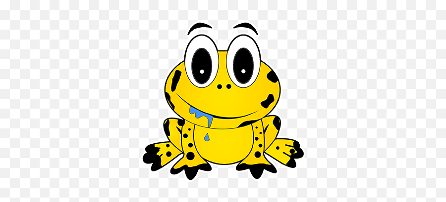 Rocko Frog By Luis Maldonado Emoji,Get Out Frog Emoticon