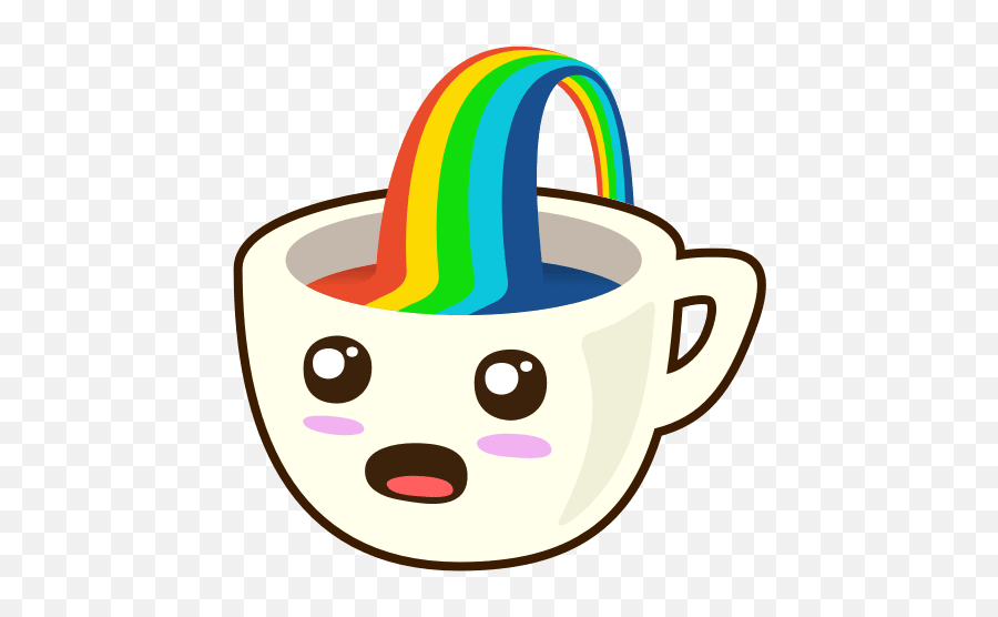 Emoji Love Images Nmohamad Abdul Kadhar - Sharechat Cup With Rainbow Emoji,Indian Emoji