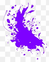 Paint And Brush Png Svg Clip Art For Web - Download Clip Purple Paint Splatter Png Emoji,Emoji Wet Brush