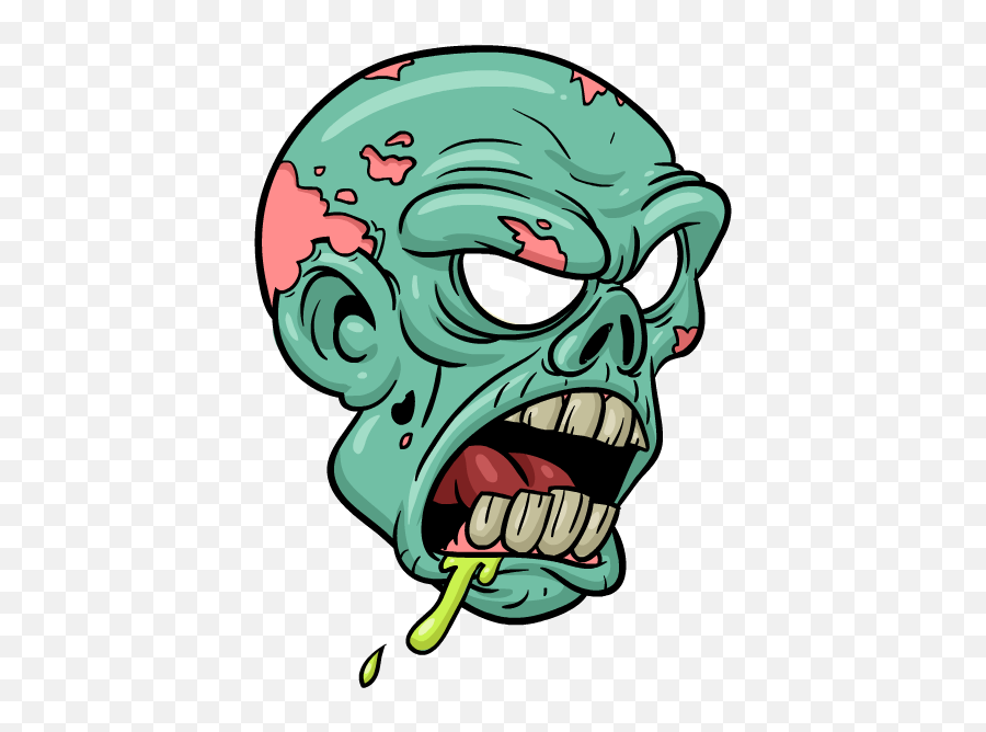 Stickers By Smart Messages - Cartoon Zombie Head Png Clipart Cartoon Zombie Head Png Emoji,Clever Emoji Messages Stickers By Smart Messages - Cartoon Zombie Head Png Clipart Cartoon Zombie Head Png Emoji,Clever Emoji Messages