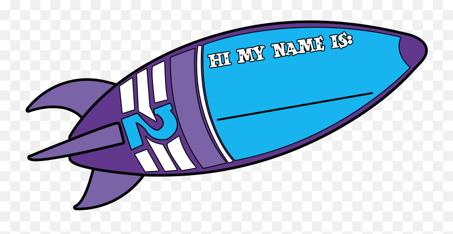 Spaceship Pictures For Kids Cliparts - Name Tag Kids Clipart Emoji,Blimp Emoji