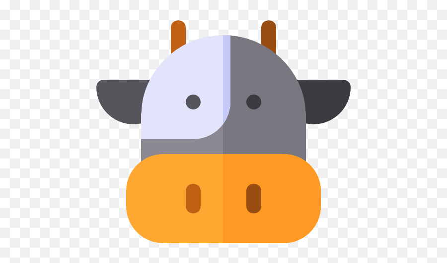 Cow - Free Animals Icons Emoji,Cow Emoji