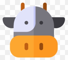 Cow - Free Animals Icons Emoji,Cow Emoji