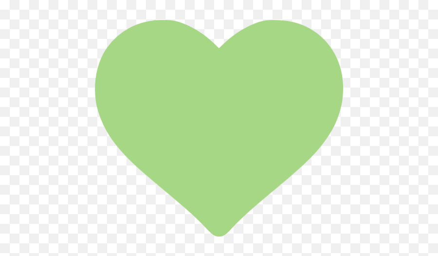 Guacamole Green Hearts Icon - Free Guacamole Green Gamble Icons Emoji,Heart Emoji Color Meanings