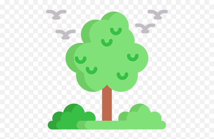 Tree - Free Nature Icons Emoji,Gift Tree Emoji