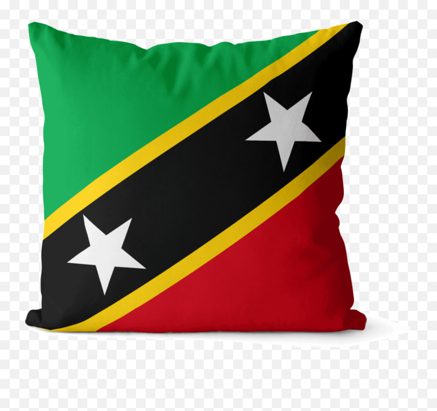 Saint Kitts And Nevis Throw Pillow Decorative Pillow Cushion Emoji,Pillow Emoji