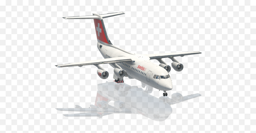 Bae146 - 300 Swiss Hbixv Aircraft Skins Liveries X Emoji,Plane Emoji White