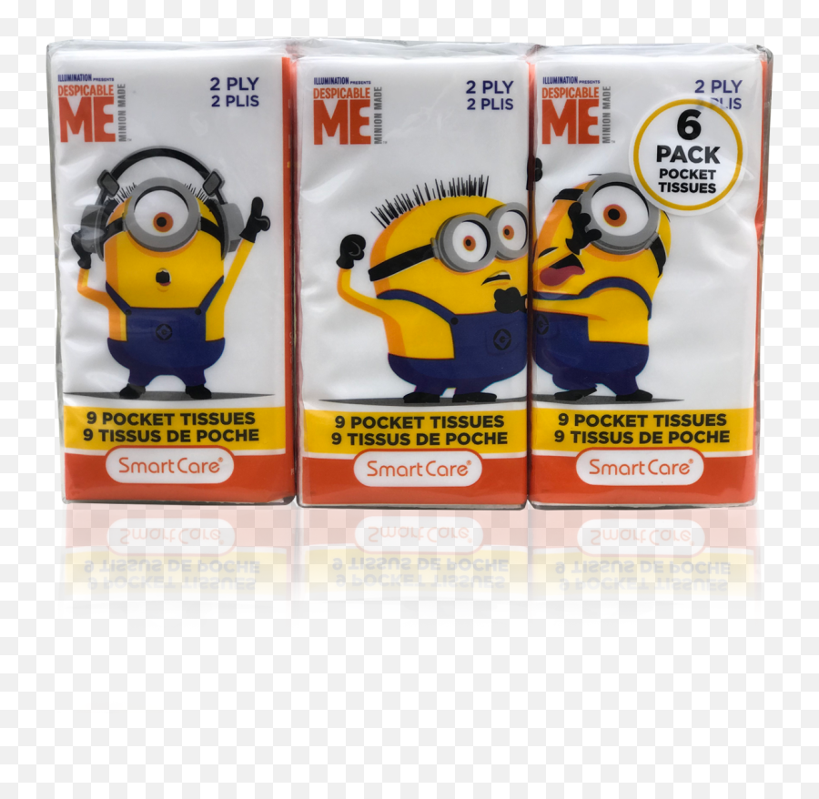 Smart Care Minions Antibacterial Wipes 25 Count U2013 Brush - Smart Care Kleenex Minion Emoji,Minion Emoji