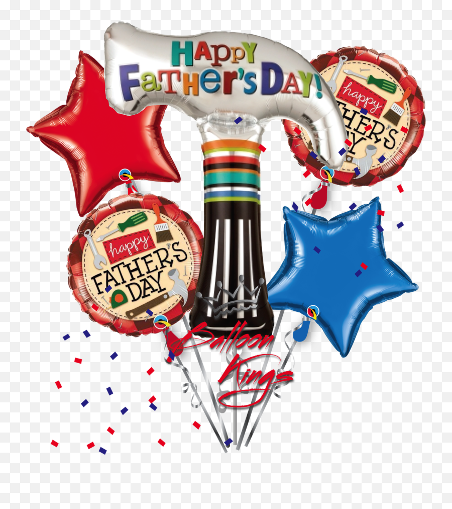 Fathers Day Hammer Bouquet - Happy Fathers Day Balloon Bouquet Emoji,Fathers Day Emoji