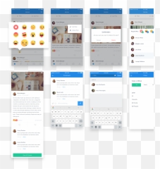 Socio Mobile App - Education Technology On Behance Vertical Emoji,Emoji Quiz Answers General