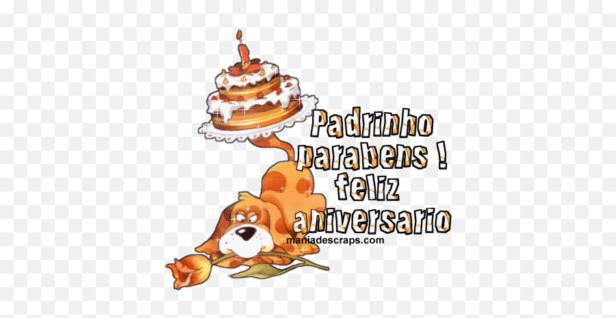 Padrinho Parabéns - Gifs De Aniversário Para Padrinho Emoji,Emoticons De Niver