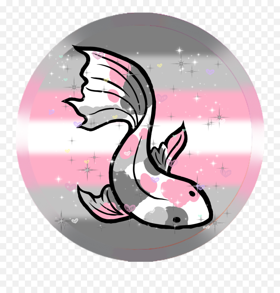 Discover Trending Demigirl Stickers Picsart - Demigirl Art Emoji,Guess The Emoji Fish