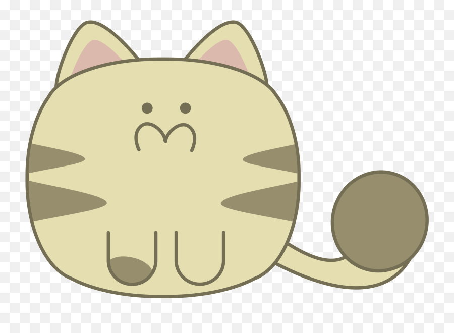 Cute Cat Clip Png U0026 Free Cute Cat Clippng Transparent - Cute Cats Clip Art Emoji,Cat Emoticon Facebook