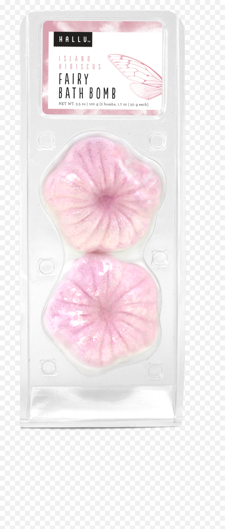 Hallu Fairy Flower Pink Bath Bomb Island Hibiscus Scent 2 Pack - Walmartcom Soft Emoji,Fairy Emoji Android