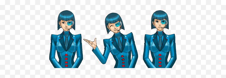 Unused Content In Phoenix Wright Ace Attorney U2014 Trials And - Phoenix Wright Lisa Basil Anime Emoji,Phoenix Wright Text Emoticons