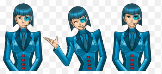 Unused Content In Phoenix Wright Ace Attorney U2014 Trials And - Phoenix Wright Lisa Basil Anime Emoji,Phoenix Wright Text Emoticons