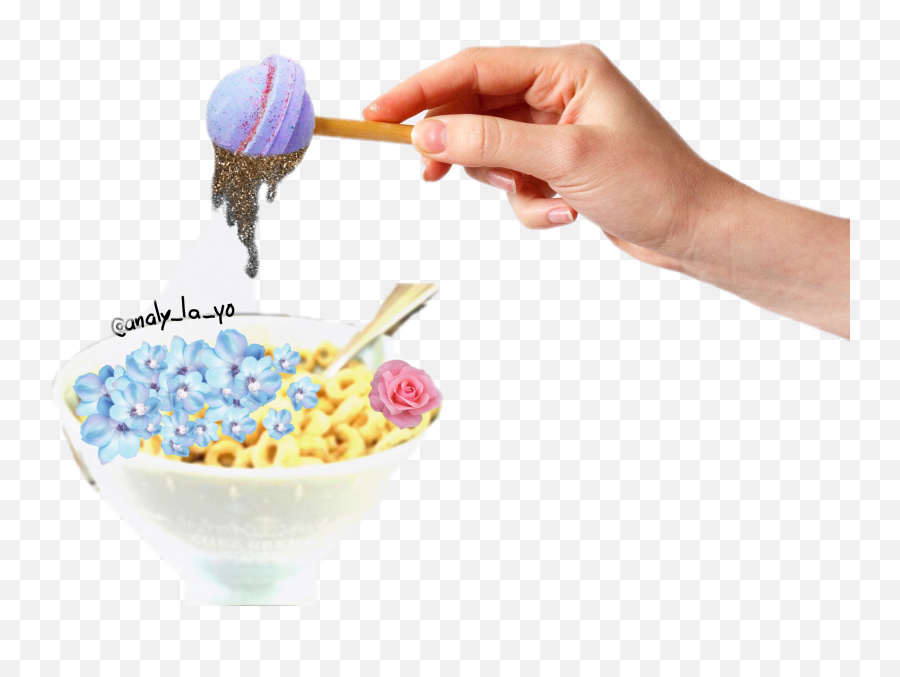 Cereal Happy Tumblr Sticker - Mixture Emoji,Cereal Emoji