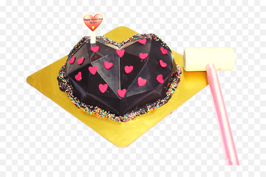 Online Cake Delivery In Pune Order Cakes Online In Pune - Pinata Heart Cake Design Emoji,Cake Is An Emotion