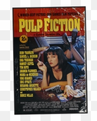 From Psycho To Jurassic Park Exploring Iconic Movie Poster - Pulp Fiction Poster Vintage Emoji,Typography With Neutral Emotion