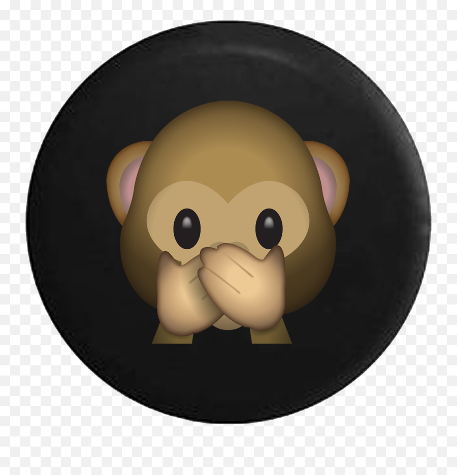 Standard Animal Tire Covers - Ugly Emoji,Custom Monkey Emojis