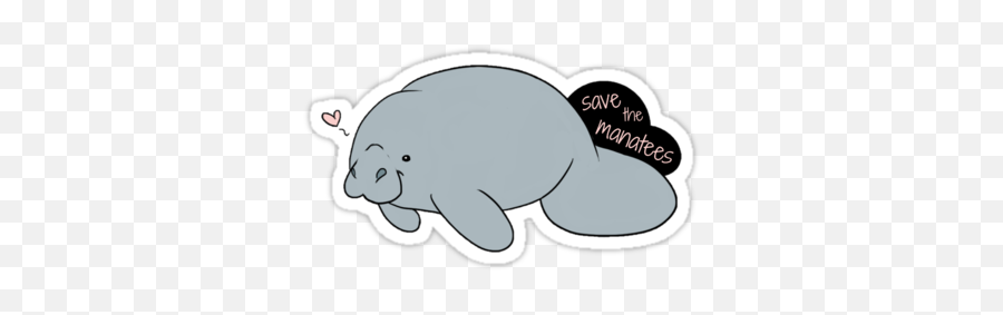 Macbook Decal Stickers - Manatee Sticker Aesthetic Emoji,Manatee Emoji