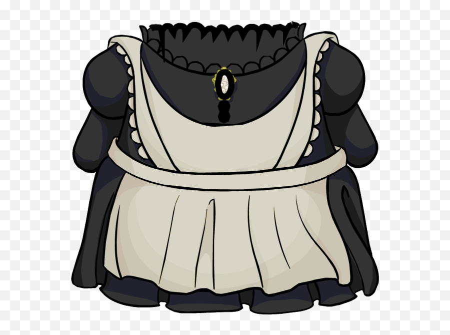 Maid Hat - Club Penguin Maid Outfit Emoji,Maid Emoji