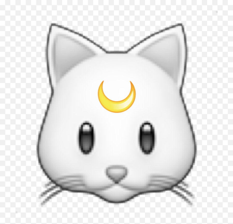 White Yellow Emoji Sticker - Soft,Cats Emoji
