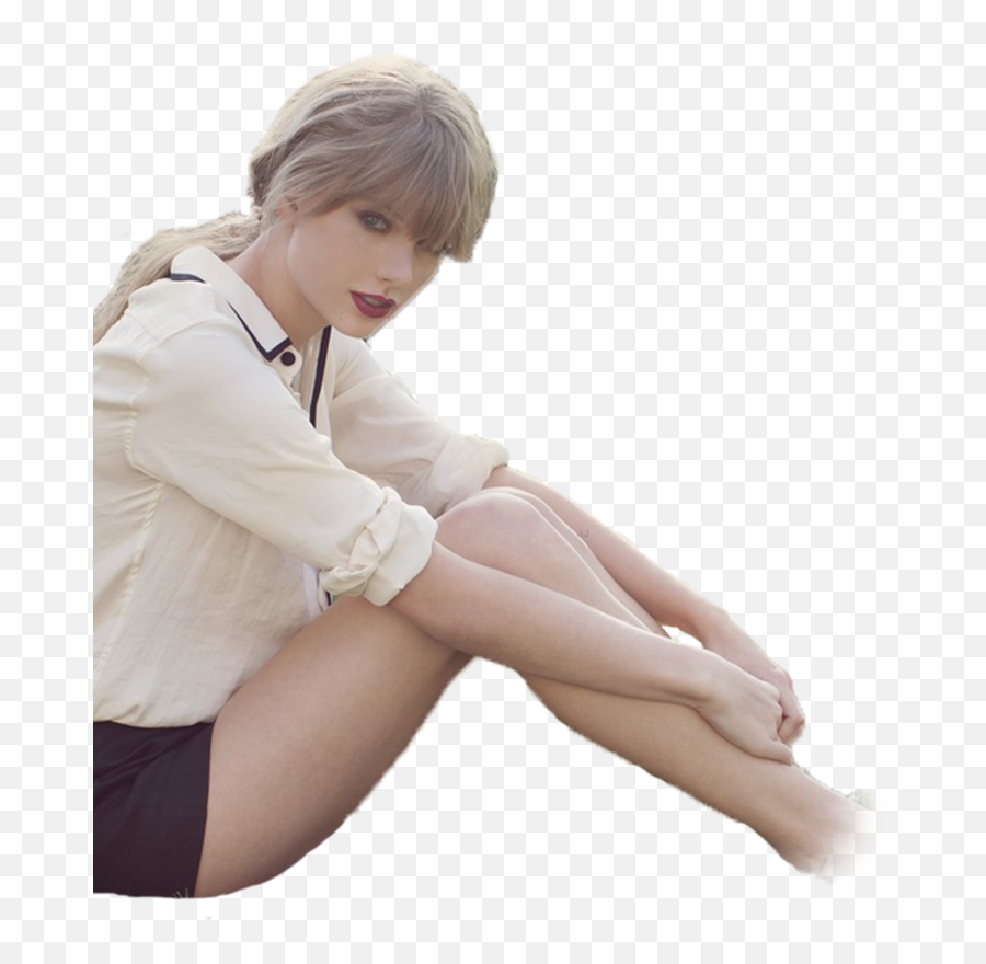Taylor Swift Red Png Transparent Png - Transparent Taylor Swift Sitting Emoji,Taylor Swift Emoticon