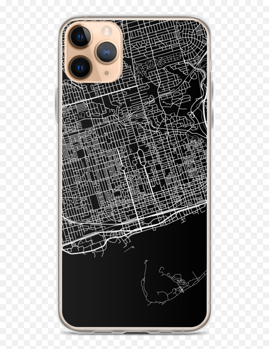 Toronto Map Phone Case Iphone And Samsung Phone Cases - City Design Phone Case Emoji,Boy Emoji Phone Cases